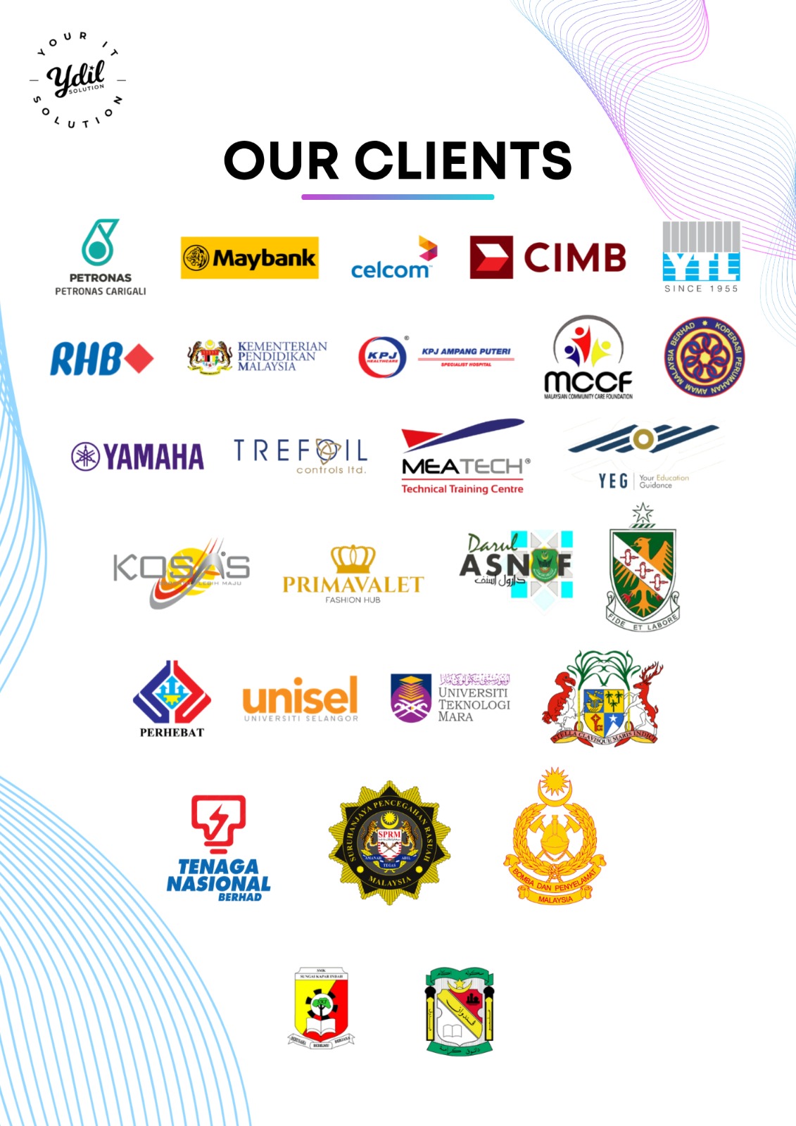 YDIL Solution Clients and Alliances
